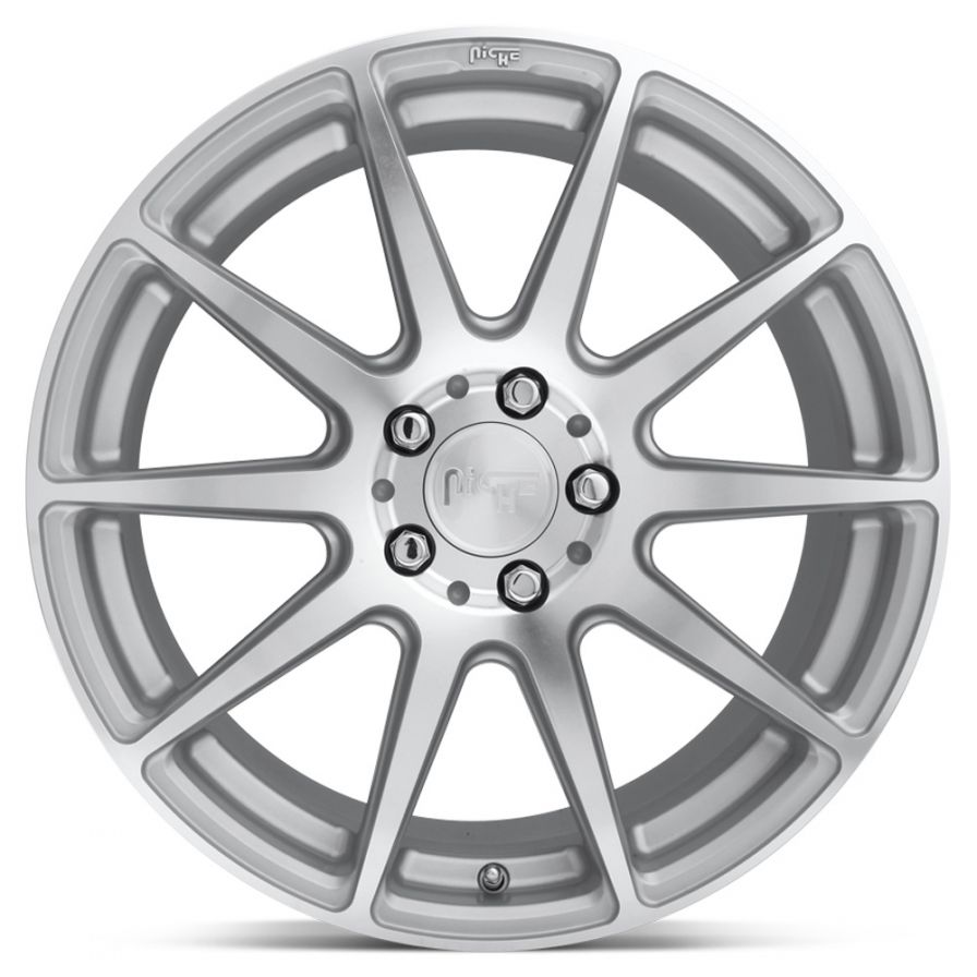 Niche Wheels<br>Essen Gloss Silver Machined (20x9)